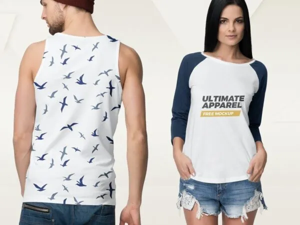 Mockup Featuring Five Different Apparel Related Scenes 1