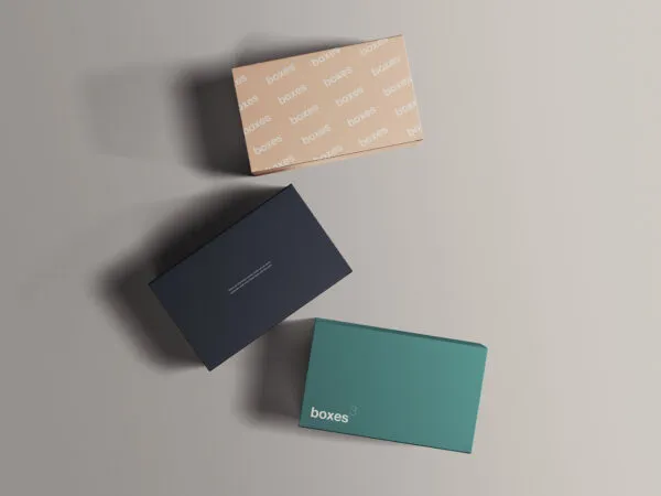 Mockup Featuring Top View of Three Packages 1