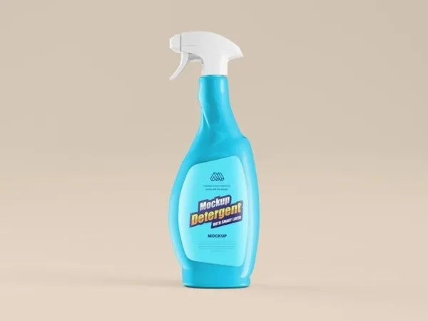 Mockup Featuring Window Cleaner Package 1