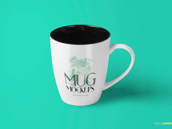 Mockup Showcasing Mug in Three Different Positions 1