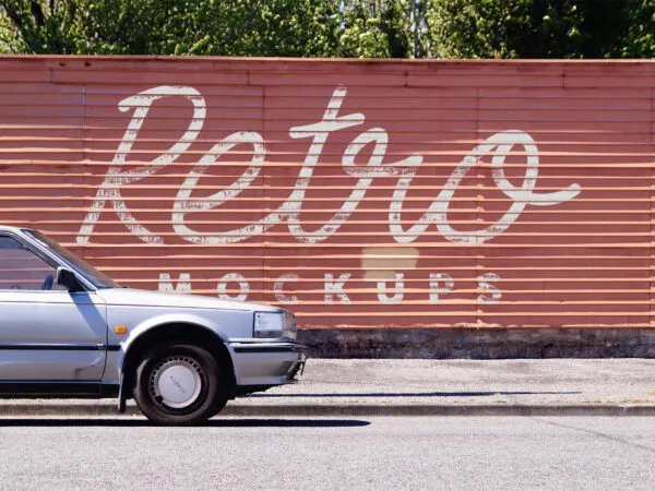 Mockup Showcasing Three Different Aesthetic Vintage Scenes 1