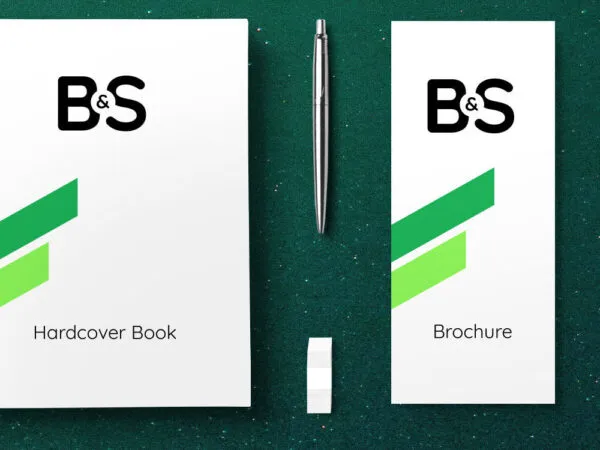 Mockup Showing a Set of Stationery Items Overhead View 1