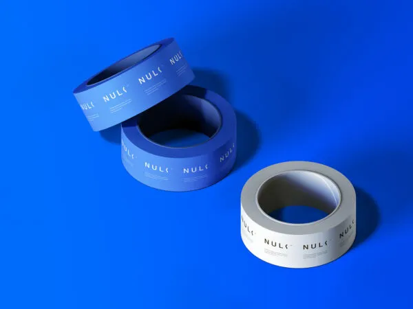 Mockup of 3 Masking Tapes in Different Positions 1