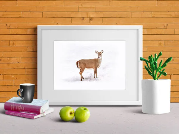 Mockup of a Landscape Artwork Frame 1
