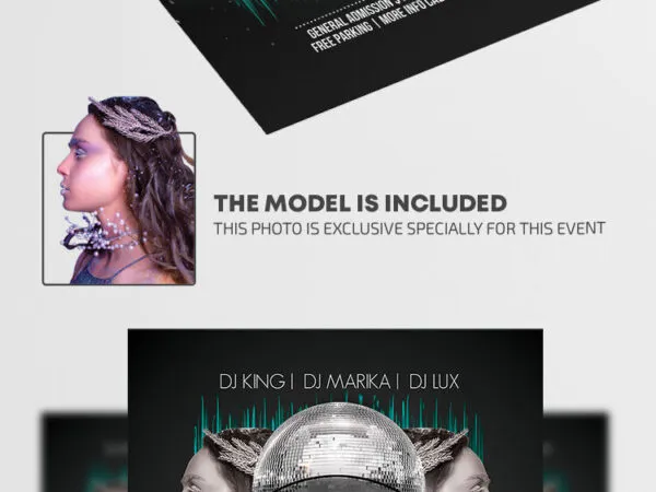 Modern Black Friday Event Flyer Template 1