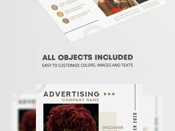 Modern Border Fashion Flyer Template 1
