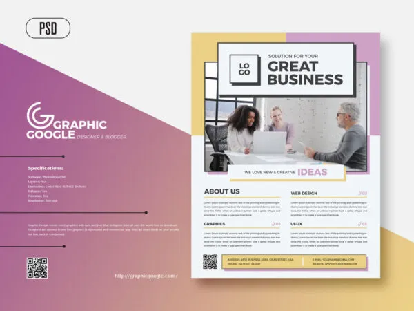 Modern Corporate Business Flyer 1