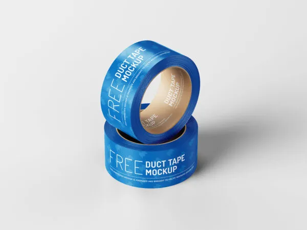 Modern Dazzling Duct Tape Mockup 1