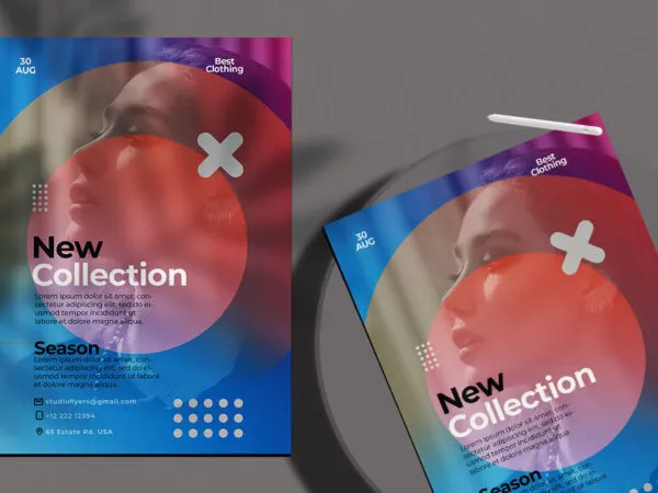 Modern Fashion Flyer Template 1