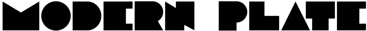 Modern Plate Font 1