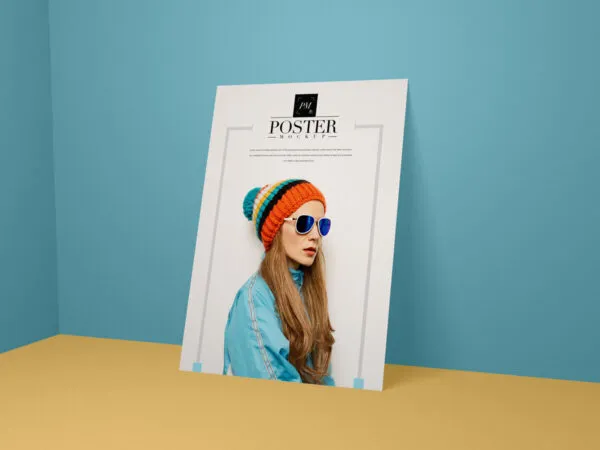 Modern Poster Mockup Useful for Branding 1