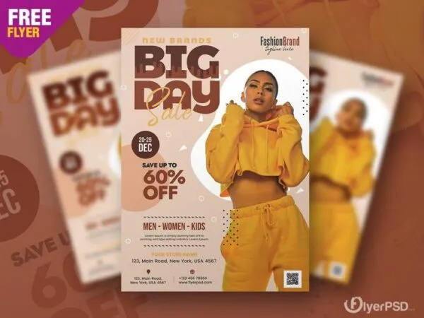 Modern Sale Flyer Template 1