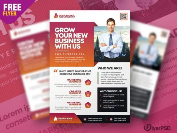 Modern Stylish Business Flyer Template 1