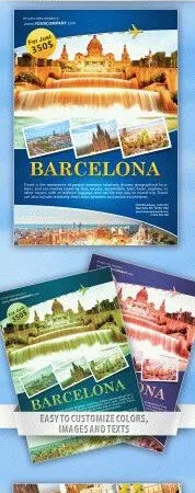 Modern Travel Flyer Template 1