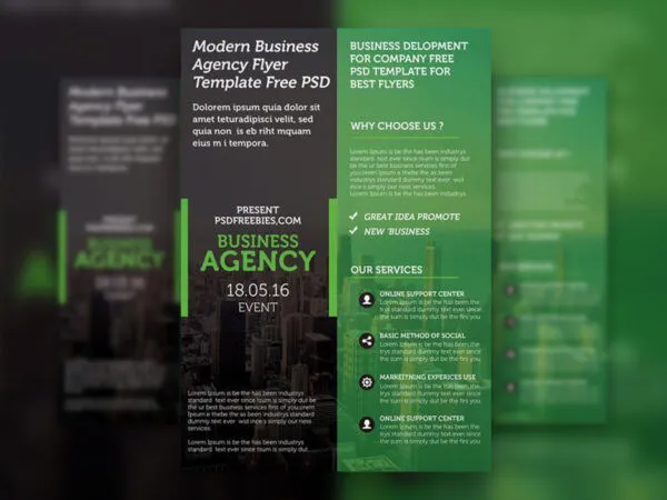 Modern Urban Agency Flyer Template 1