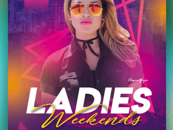 Modern Urban Ladies Weekends Flyer Template 1