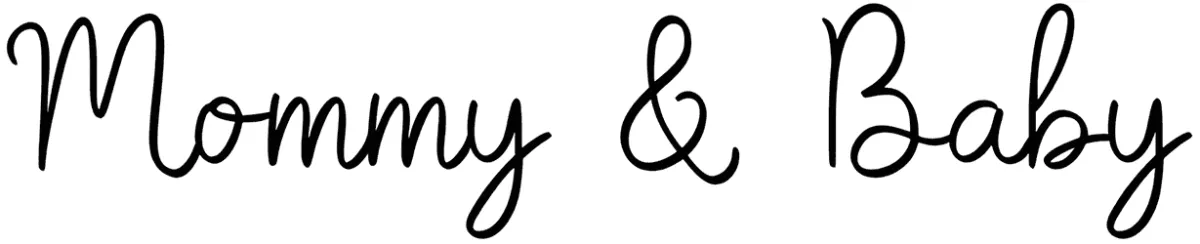 Mommy and Baby Script Font 1