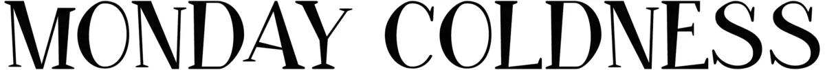 Monday Coldness Font 1