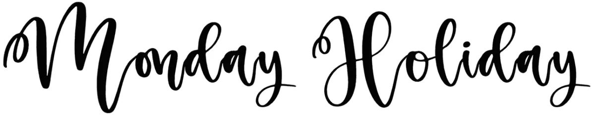 Monday Holiday Font 1