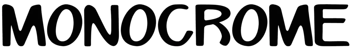 Monocrome Font 1