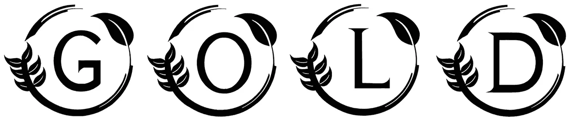 Monogram Gold Font 1