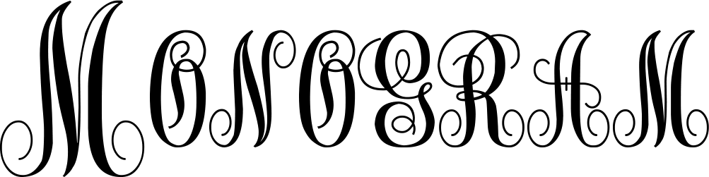 Monogram KK Font 1