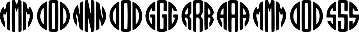 Monogramos Font 1