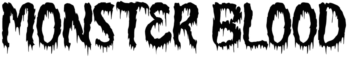 Monster Blood Font 1