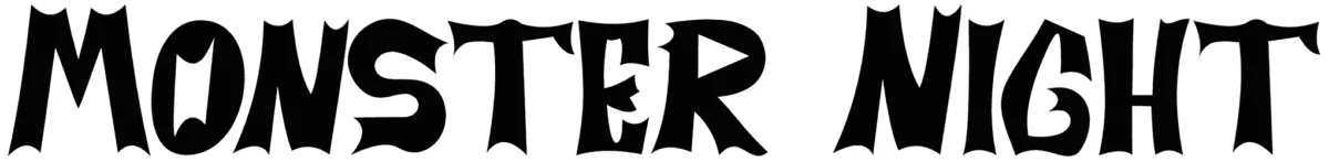 Monster Night Font 1