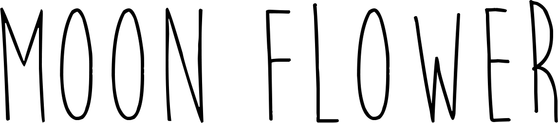 Moon Flower Font 1