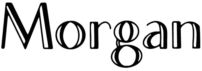 Morgan Font 1