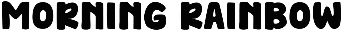 Morning Rainbow Font 1