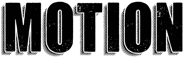Motion Font 1