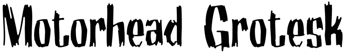Motorhead Grotesk Font 1