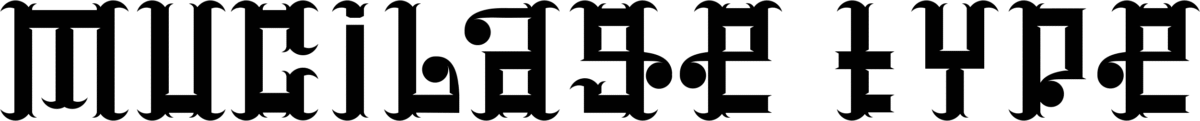 Mucilage Type Font 1