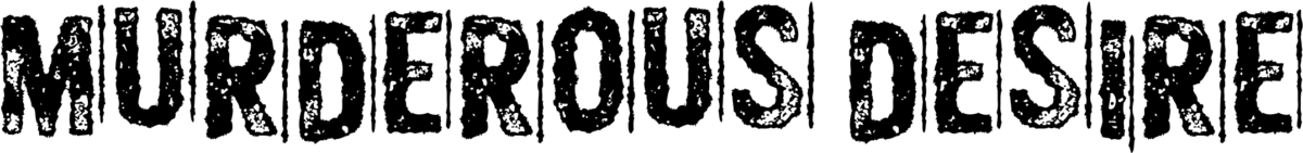 Murderous Desire Font 1