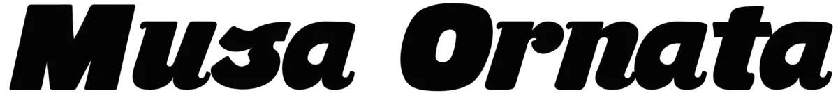 Musa Ornata Font 1