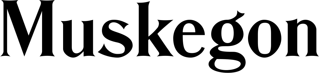 Muskegon CF Font 1