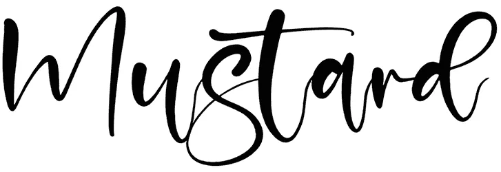 Mustard Font 1