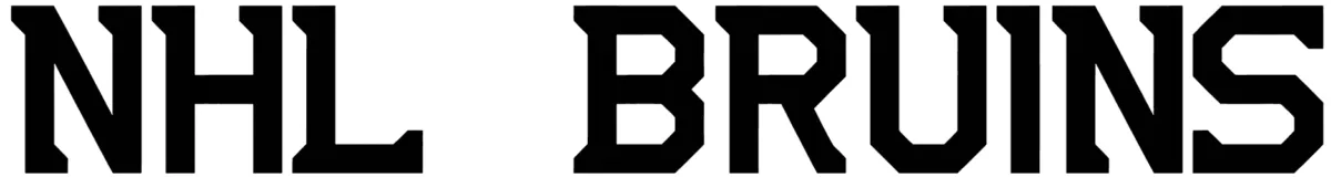 NHL Bruins Font 1