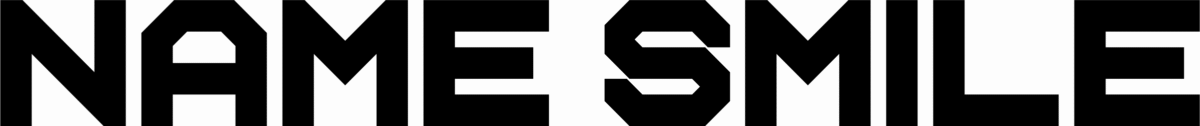 Name Smile Font 1