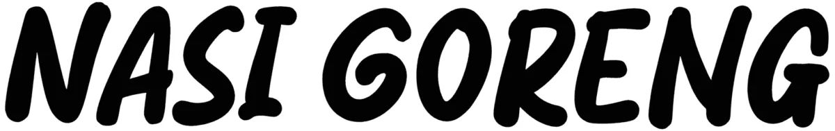 Nasi Goreng Font 1