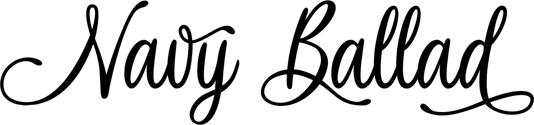 Navy Ballad Font 1
