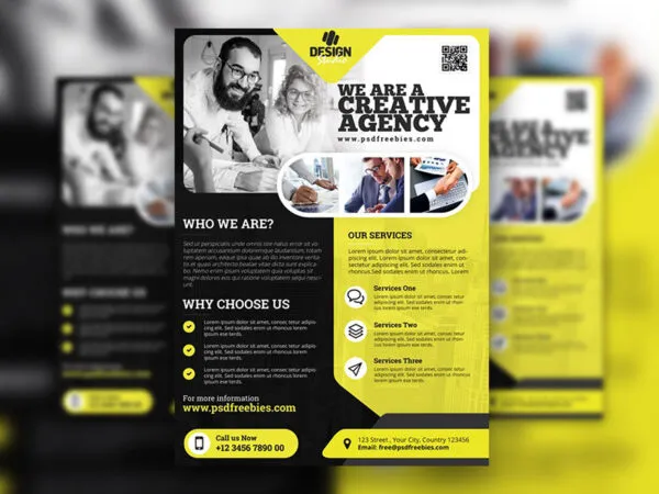 Neat Photo Business Flyer Template 1