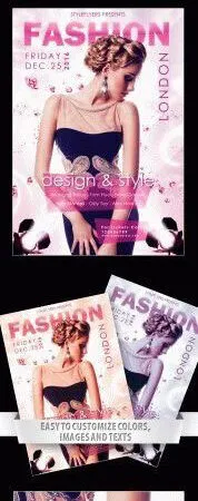 Neat and Elegant Fashion Flyer Template 1