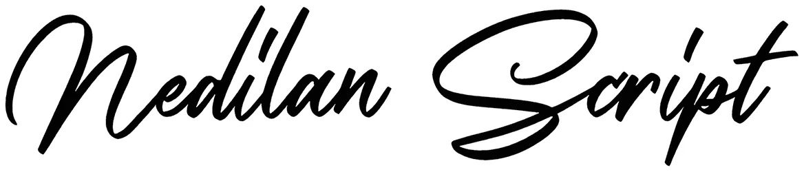 Nedilan Script Font 1