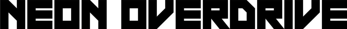 Neon Overdrive Font 1