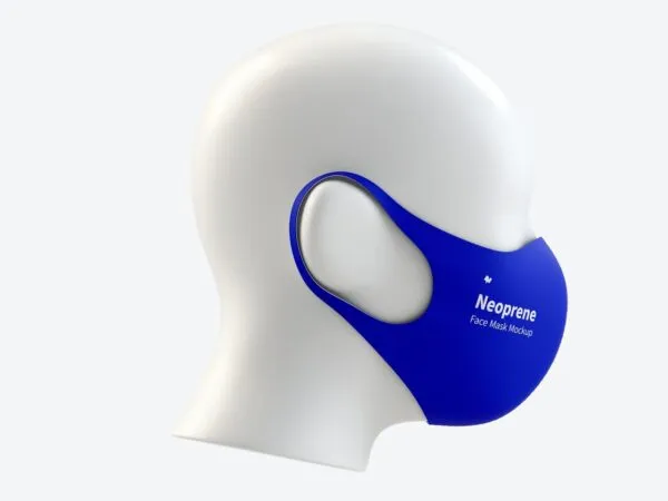 Neoprene Guard Face Mask Mockup 1