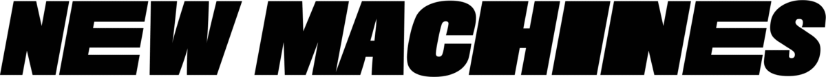 New Machines Font 1