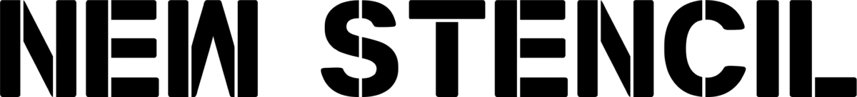 New Stencil TFB Font 1